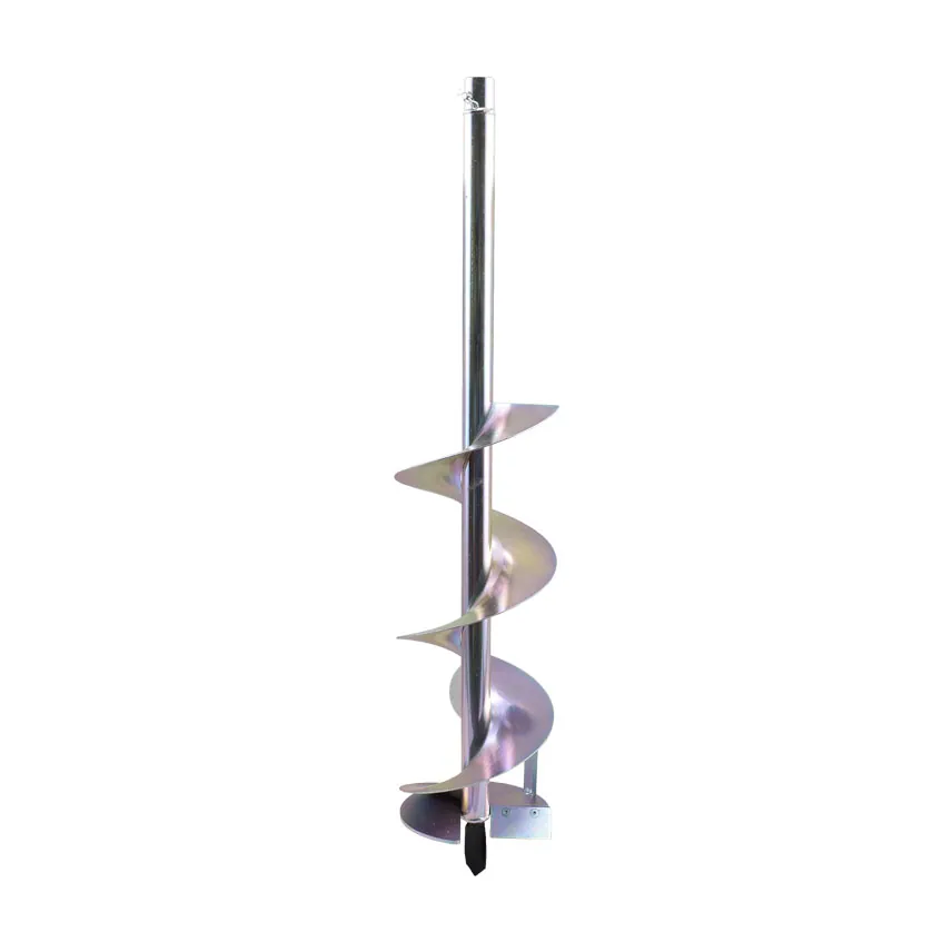 Punta zincata per trivella diametro foratura 100 mm
