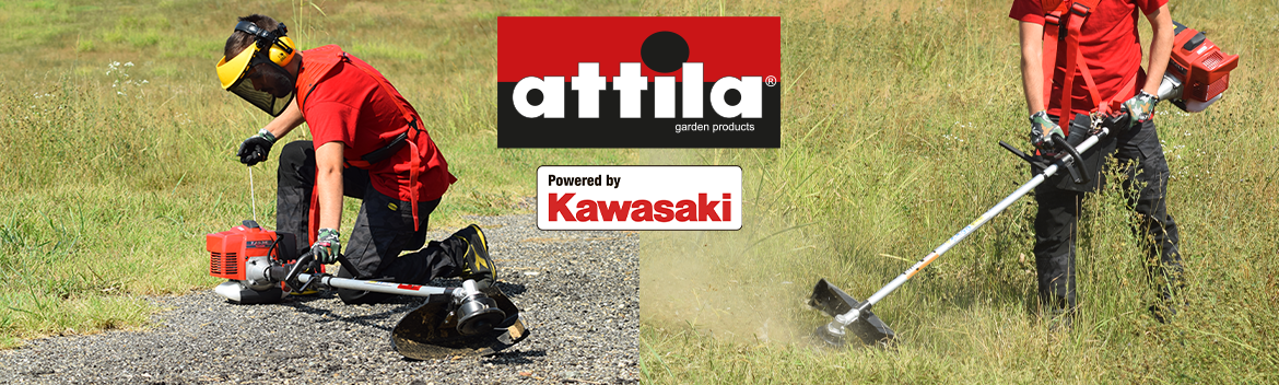 Banner Attila per Powered by Kawasaki